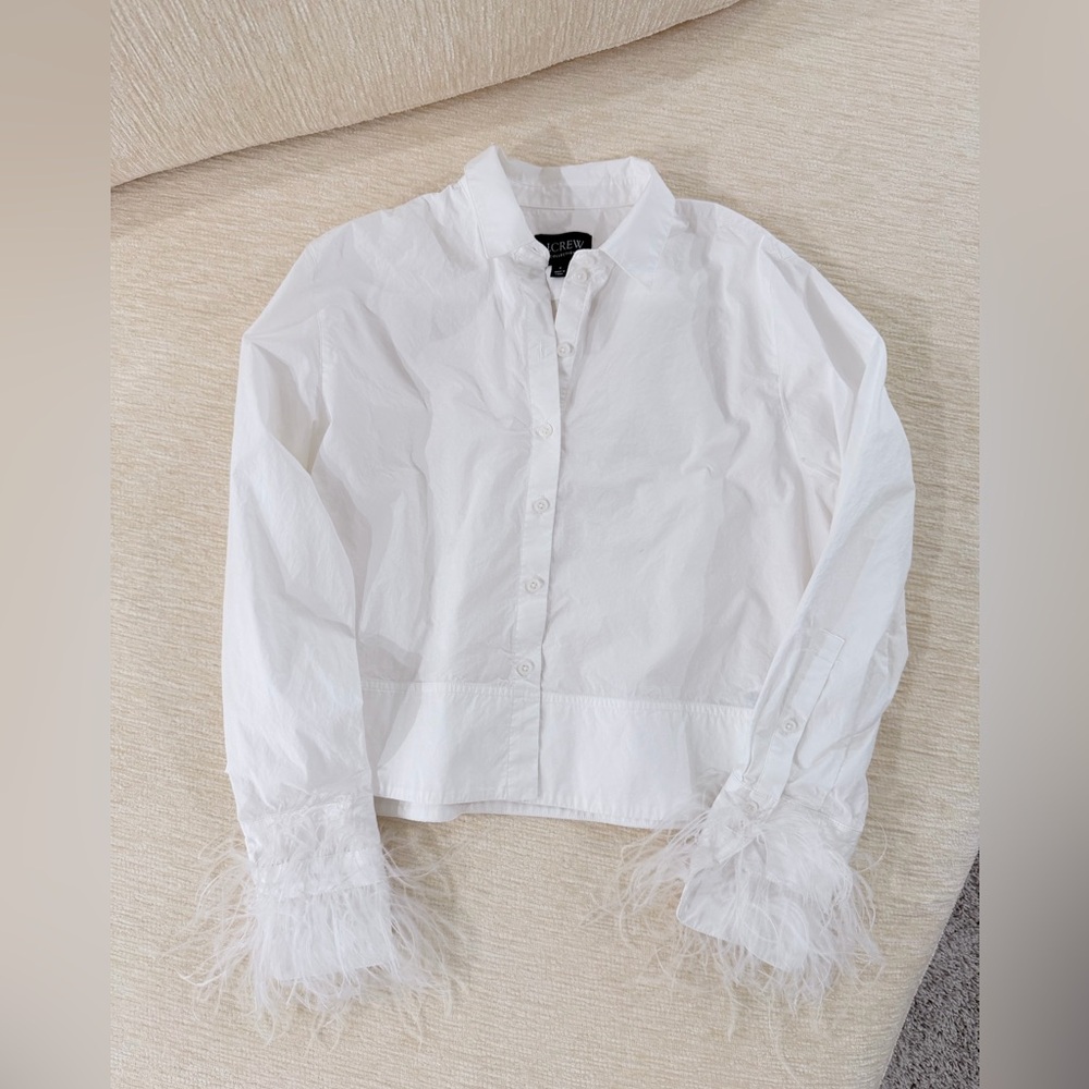 J. Crew Classic White Shirt